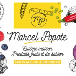 Marcel Popote-restaurant-identité visuelle-portfolio-RLG concept