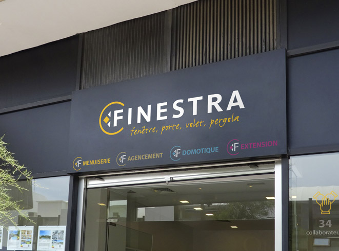 Finestra-photo agence - rlg concept - création signalétique