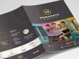 Homanova- création brochure -rlg concept